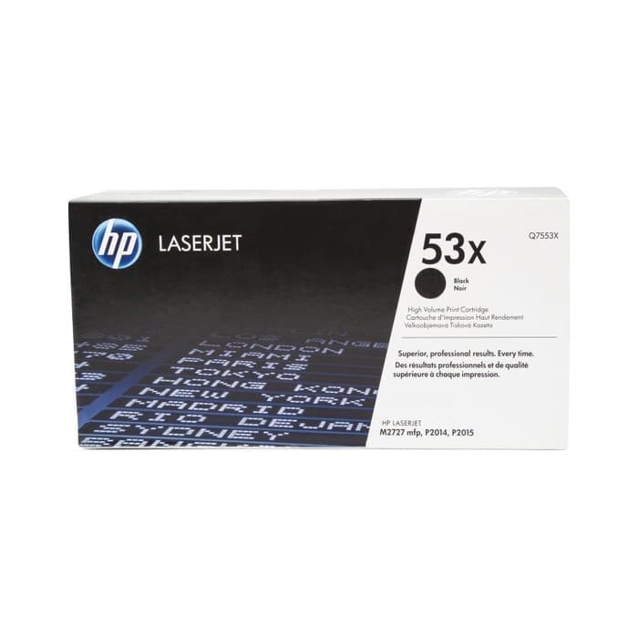 Toner HP Q7553X 53X Black, original