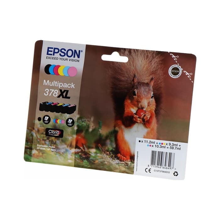 Komplet kartuš Epson 378 XL / Original