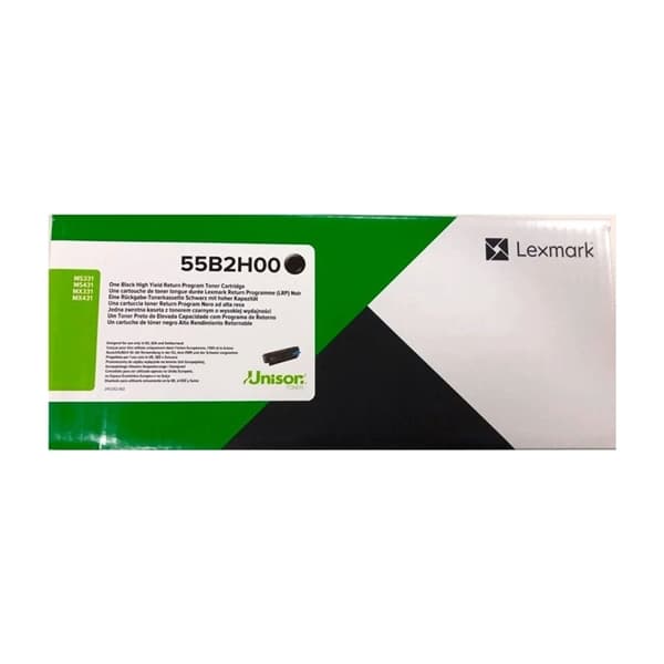 Toner Lexmark 55B2H00 Black / Original