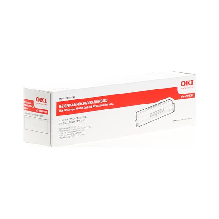 Toner OKI 43979202 Black (B430 / B440 / MB460 / MB470 / MB480) / Original