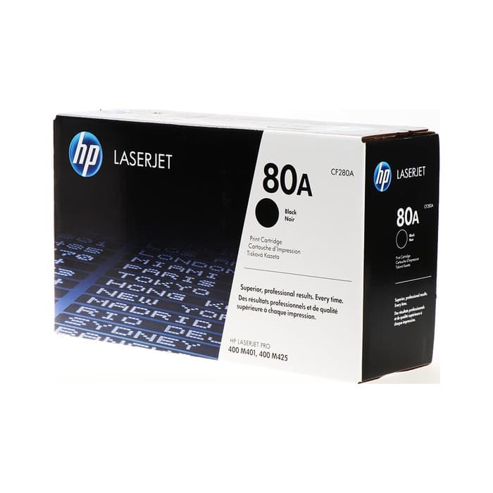Toner HP CF280A 80A Black, original