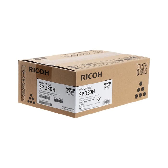 Toner Ricoh 408281 / SP 330H Black / Original