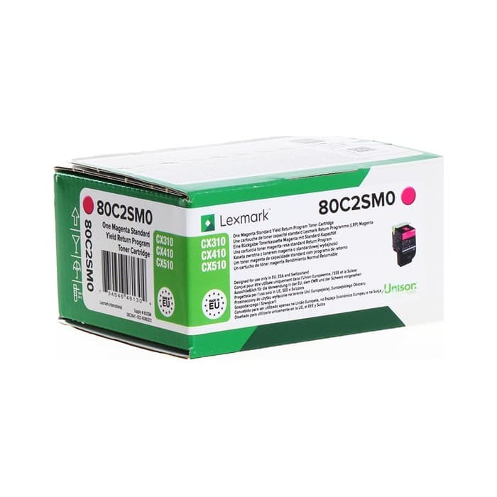 Toner Lexmark 80C2SM0 / 802SM Magenta / Original