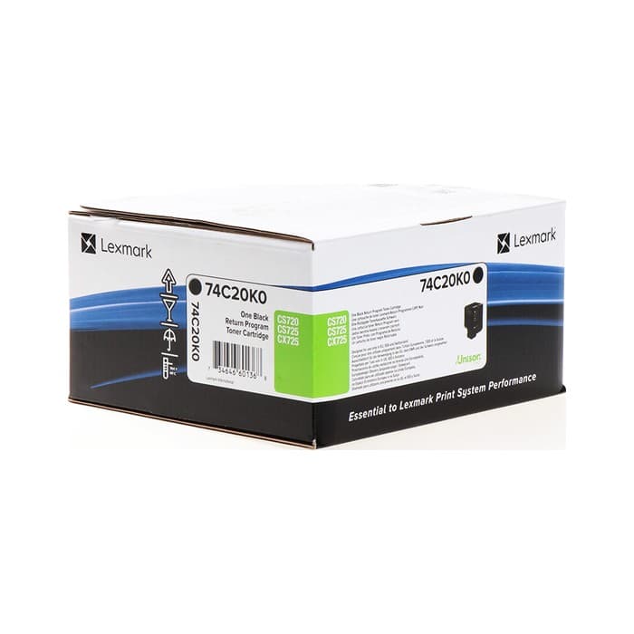 Toner Lexmark 74C20K0 Black / Original