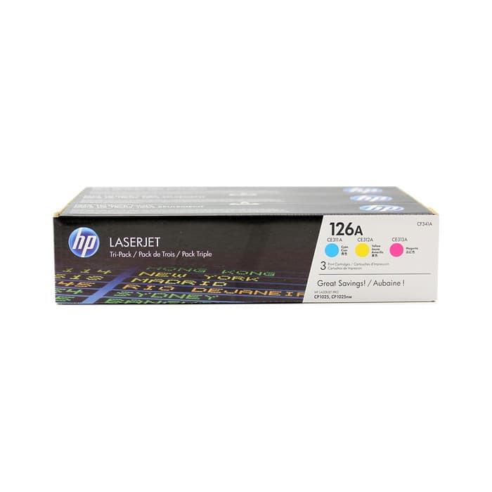 Komplet tonerjev HP CF341A (CMY), original