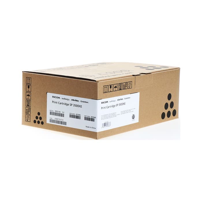 Toner Ricoh 407646 / SP 3500XE Black / Original