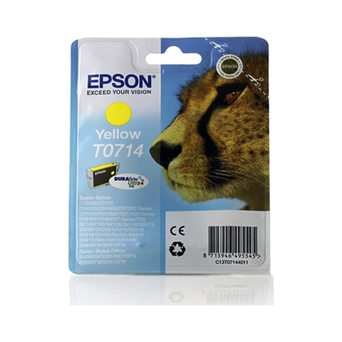 Kartuša Epson T0714 Yellow / Original