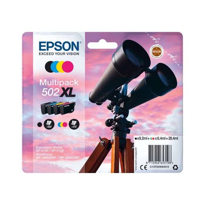 Komplet kartuš Epson 502 XL / Original