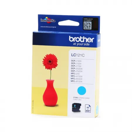 Kartuša Brother LC121 Cyan / Original