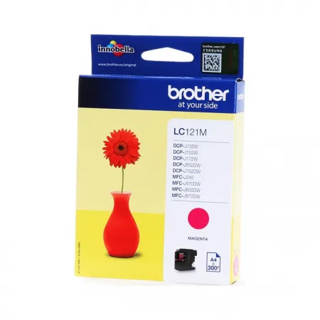 Kartuša Brother LC121 Magenta / Original