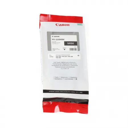 Kartuša Canon PFI-320MBK Matt Black / Original