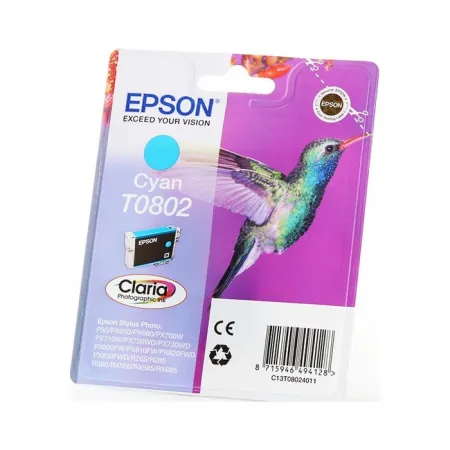 Kartuša Epson T0802 Cyan / Original