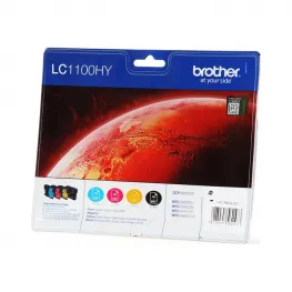 Komplet kartuš Brother LC1100HY (CMYK) / Original
