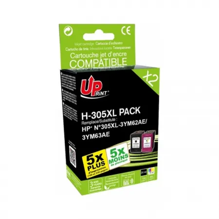 Komplet kartuš za HP 305 XXL, kompatibilne