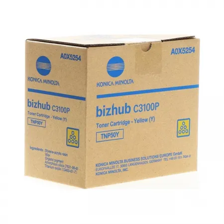 Toner Konica Minolta TNP-50Y Yellow / Original