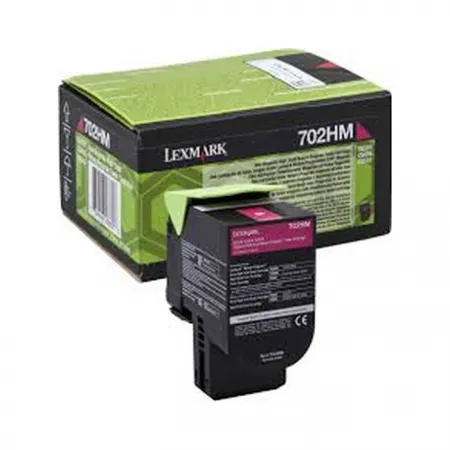 Toner Lexmark 70C2HM0 / 702HM Magenta / Original