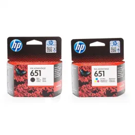Komplet kartuš HP 651, original
