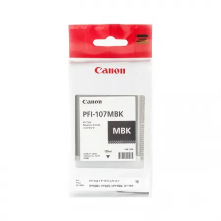 Kartuša Canon PFI-107MBK Matt Black / Original