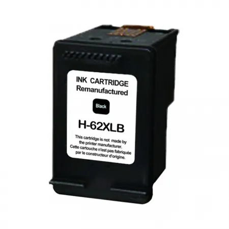 Kartuša za HP 62 XL Black, kompatibilna