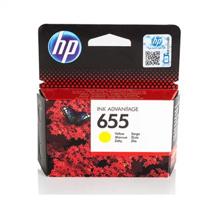 Kartuša HP 655 Yellow, original