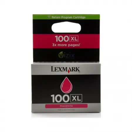 Kartuša Lexmark 100 XL Magenta / Original