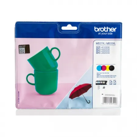 Komplet kartuš Brother LC227 XL in LC225 XL (CMYK) / Original