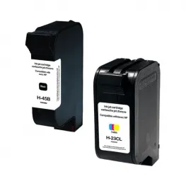 Komplet kartuš za HP 45 XL in HP 23 XL, kompatibilne