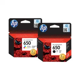 Komplet kartuš HP 650, original