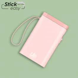 Prenosni tiskalnik nalepk Stick Easy UP21, roza