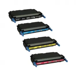 Komplet tonerjev za HP 501A in HP 503A (Q6470A, Q7581A, Q7582A, Q7583A), kompatibilni