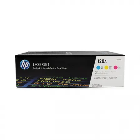 Komplet tonerjev HP CF371AM (C,M,Y) / 128A, original