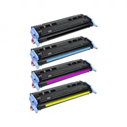 Komplet tonerjev za HP 124A (Q6000A, Q6001A, Q6002A, Q6003A), kompatibilni