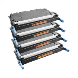 Komplet tonerjev za HP 501A in HP 502A (Q6470A, Q6471A, Q6472A, Q6473A), kompatibilni