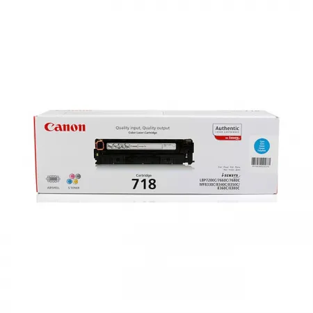 Toner Canon CRG-718 Cyan / Original