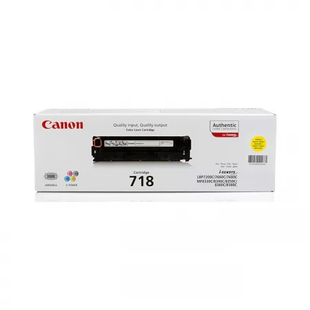 Toner Canon CRG-718 Yellow / Original