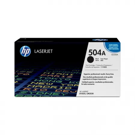 Toner HP CE250A Black / 504A, original