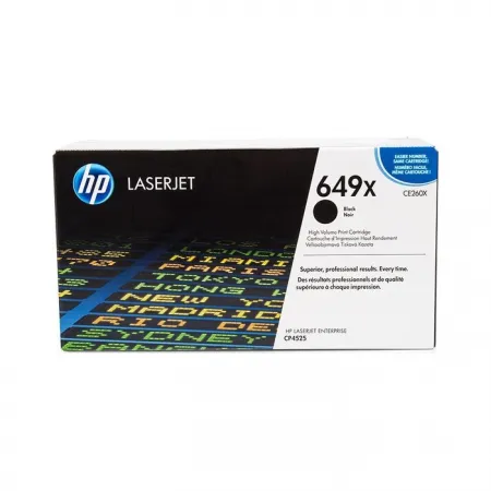 Toner HP CE260X / 649X Black, original