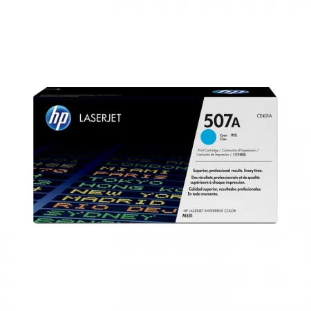 Toner HP CE401A Cyan / 507A, original