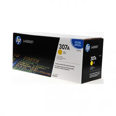 Toner HP CE742A 307A Yellow, original