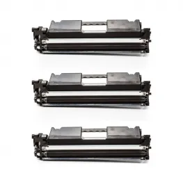 Toner za HP CF217A 17A Black / Trojno pakiranje, kompatibilen