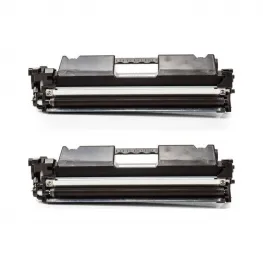 Toner za HP CF217A 17A Black / Dvojno pakiranje, kompatibilen
