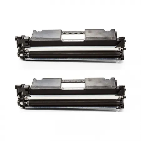 Toner za HP CF217A 17A Black / Dvojno pakiranje, kompatibilen