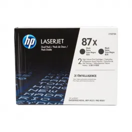 Toner HP CF287XD 87X Black / Dvojno pakiranje, original