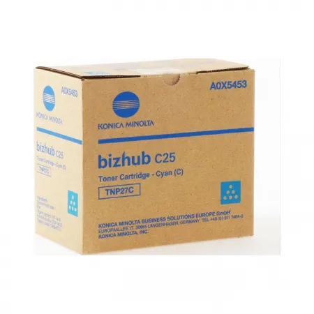 Toner Konica Minolta TNP-27C Cyan / Original