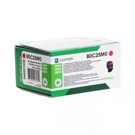 Toner Lexmark 80C2SM0 / 802SM Magenta / Original
