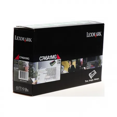 Toner Lexmark C746A1MG Magenta / Original
