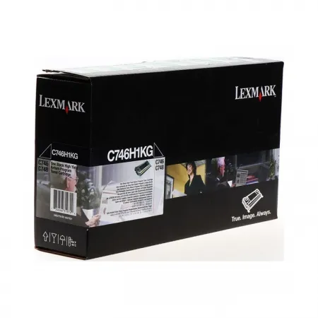 Toner Lexmark C746H1KG Black / Original