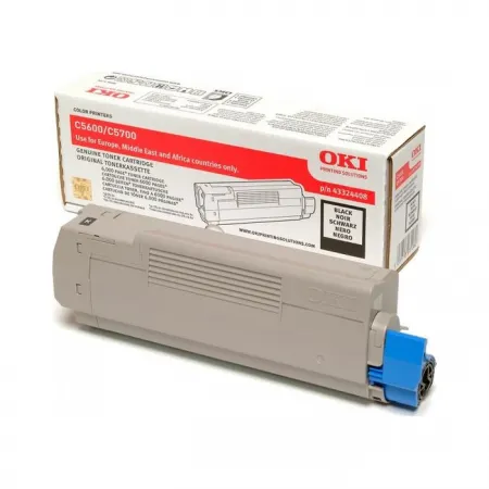 Toner OKI 43324408 Black (C5600 / C5700) / Original