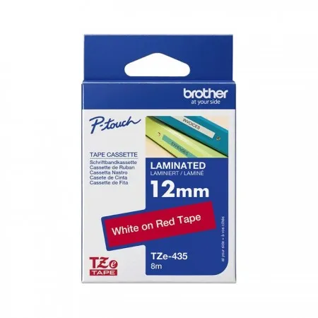 Trak Brother TZe-435 (12 mm, belo na rdečem), original