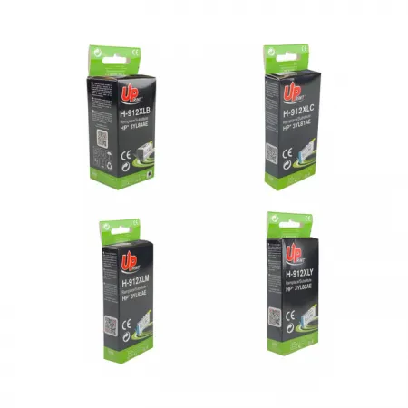 Komplet kartuš za HP 912 XL, kompatibilne